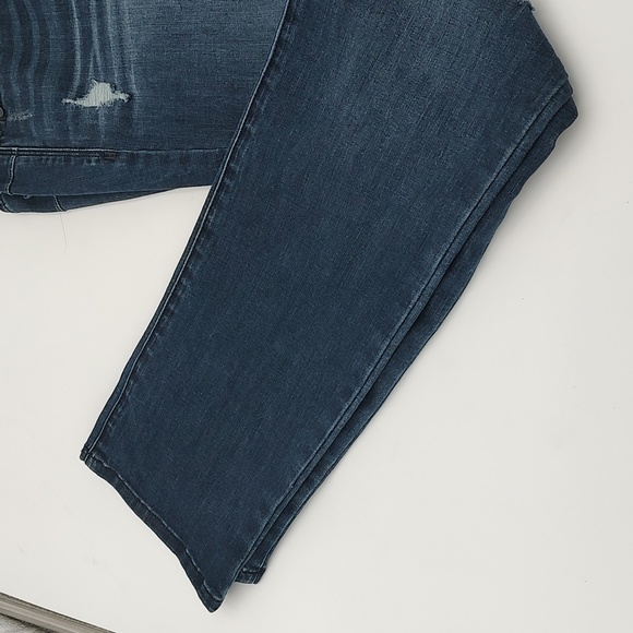 Democracy Ab Solution Jeans Distressed Size 4 Blue NWT - Picture 5 of 13